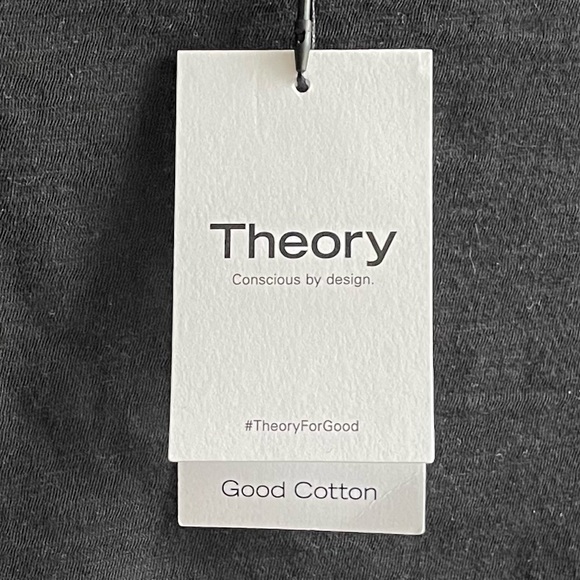Theory Tiny Tee 2 Black XS - Picture 9 of 9